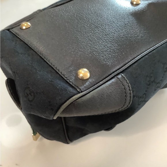 Gucci GG Canvas Princy Shoulder Bag | Black - Picture 8 of 13